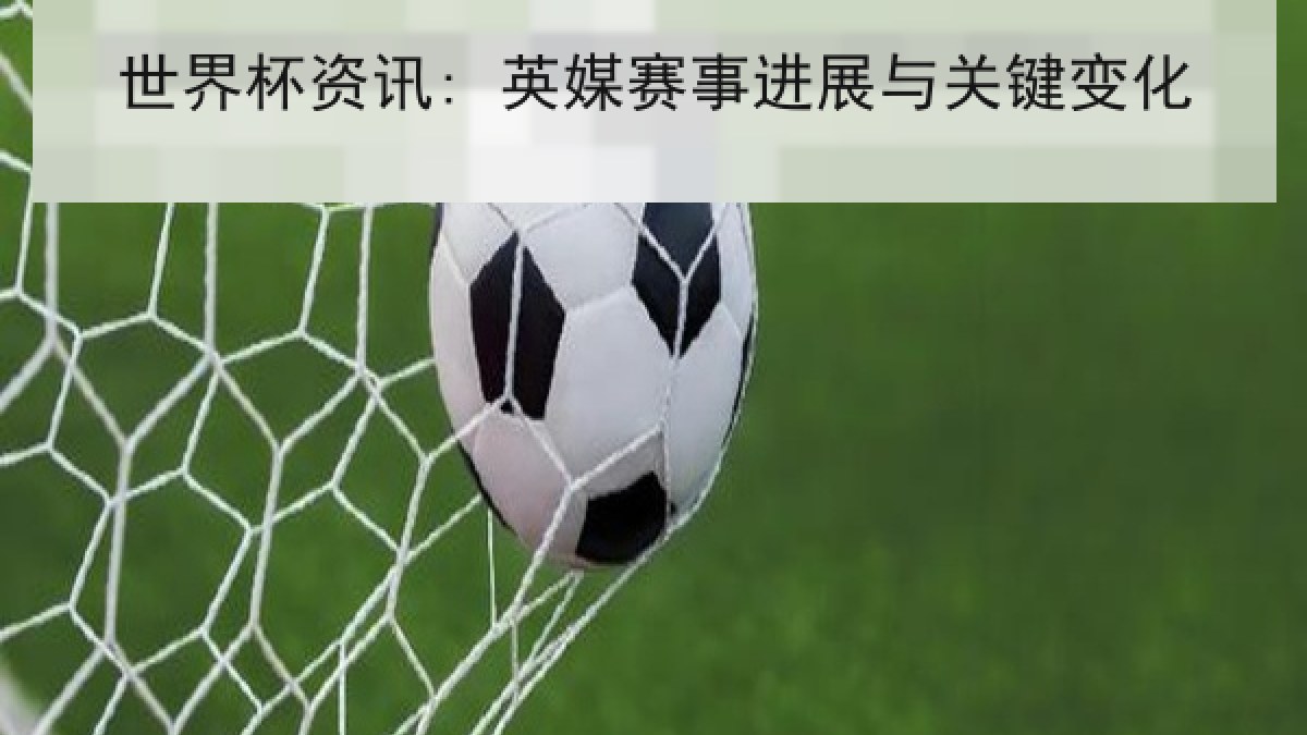 世界杯资讯: 英媒赛事进展与关键变化